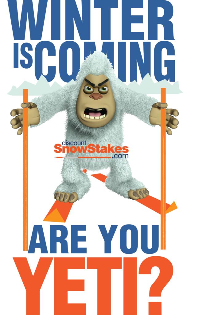 driveway markers, snow stakes