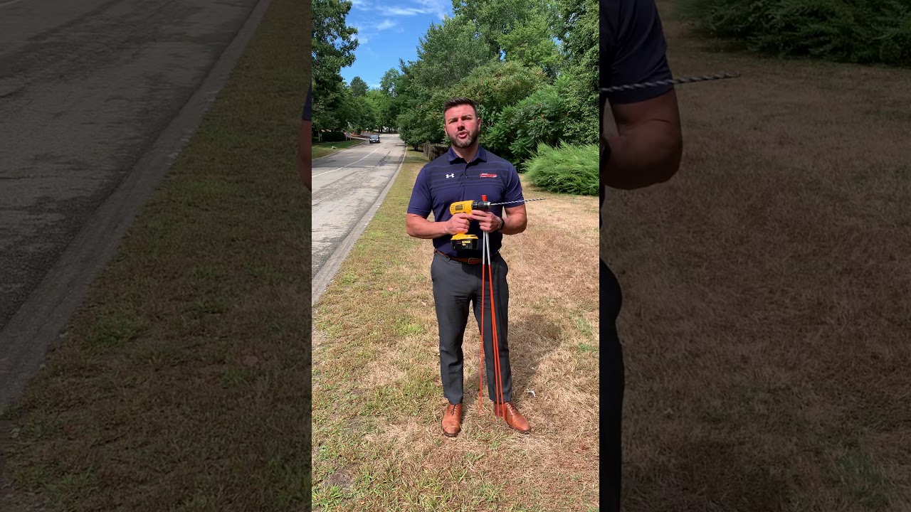 How To Install Your Driveway Markers Into Frozen Ground Shark Tooth