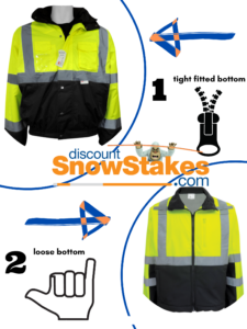winter bomber jacket comparison, safety gear