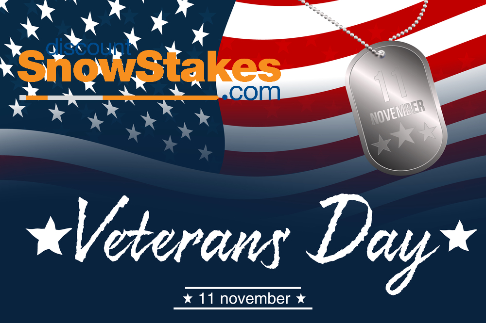 veterans day sale snow plowing