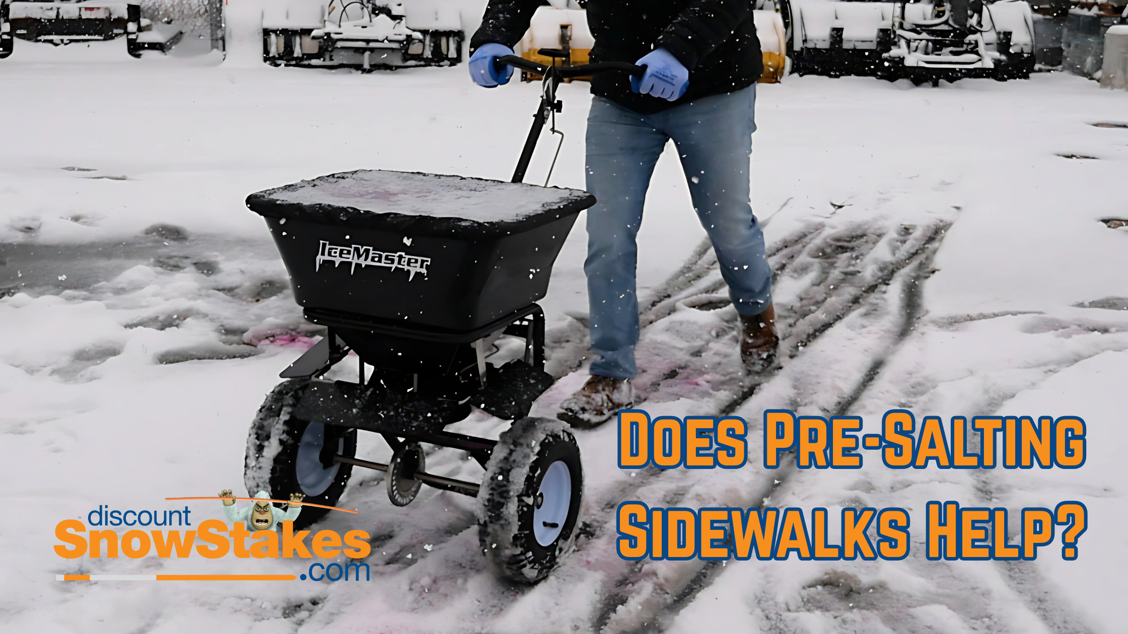 Does Salting Sidewalks Before Snow Help?