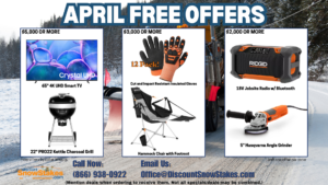 Free offers Discount Snow Stakes