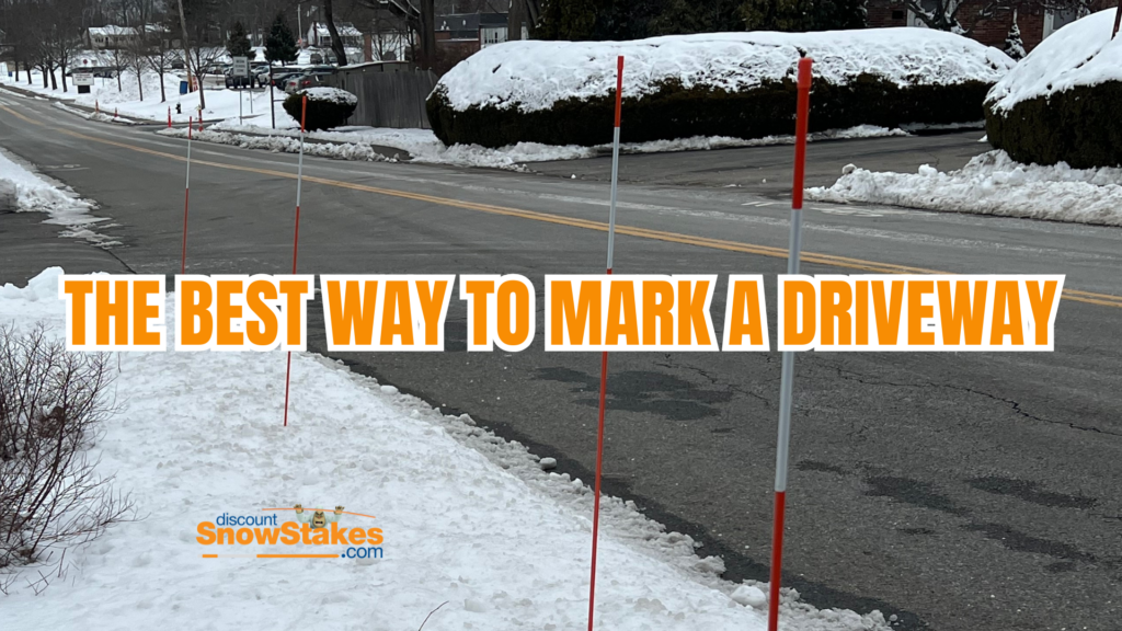 Learn the best way to mark a driveway
