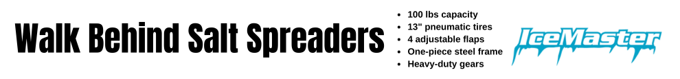 WALK BEHIND SALT SPREADERS