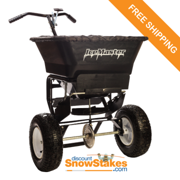 Walk Behind Salt Spreader, salt spreader, snow removal, snow plowing