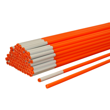 lite stakes, snow stakes, driveway markers, orange hollow stakes